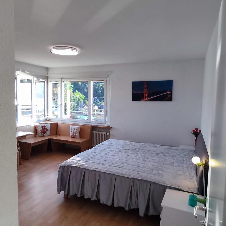 Spiez Lakeview By The Station Room C Dış mekan fotoğraf