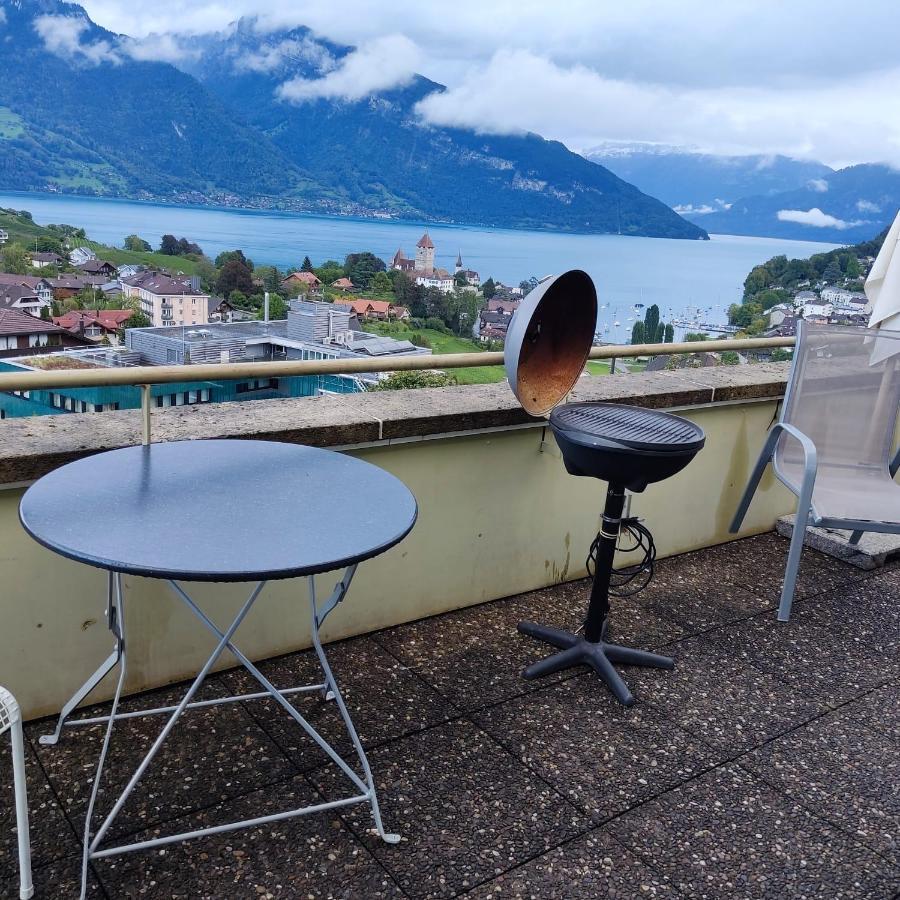 Spiez Lakeview By The Station Room C Dış mekan fotoğraf